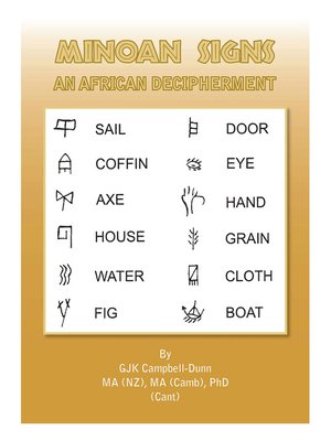 cover image of Minoan Signs